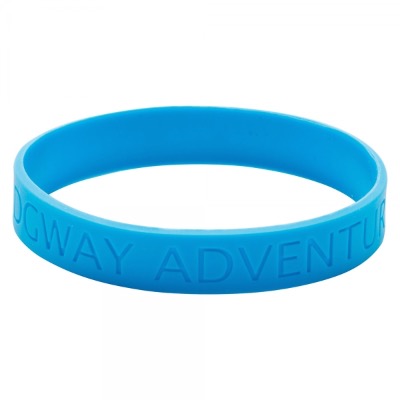Image of Silicone Wristband (Adult: Recessed Design)