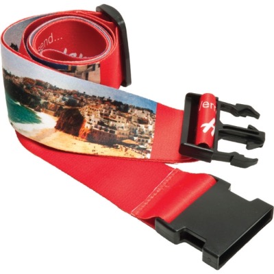 Image of Luggage Strap with Address Tag