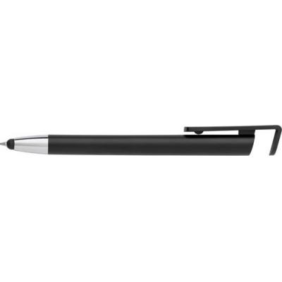 Image of ABS ballpen with phone holder and rubber tip