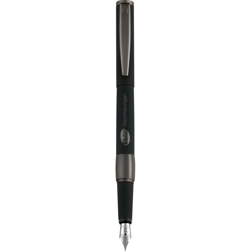 Image of senator® Image Black Line Metal Fountain Pen