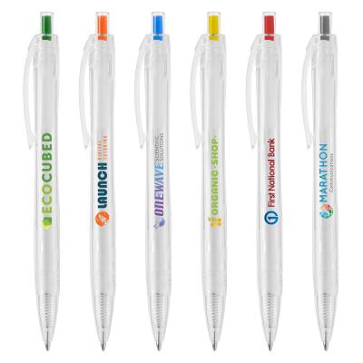 Image of Aqua Clear - Eco Recycled Pet Plastic Pen