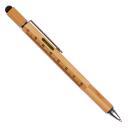 Image of Systemo Bamboo 6 in 1 Multi Function Pen